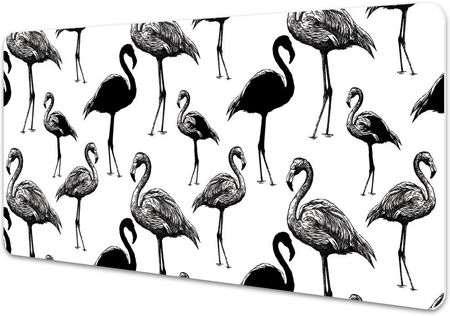 Fototapety Flamingi W Stylu Vintage Podkładka Na Całe Biurko
