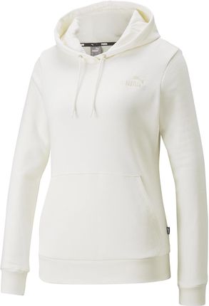 Bluza z kapturem damska Puma ESSENTIALS+ EMBROIDERY TR beżowa 84833299