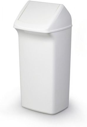 Durable Pojemnik Na Śmieci Durable, Durabin Flip, Z Pokrywą, 40L, Biały, 1809798010