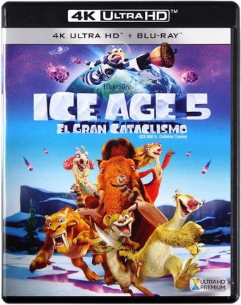 Ice Age: Collision Course (Epoka Lodowcowa 5: Mocne Uderzenie) (Blu-Ray 4K)+(Blu-Ray)