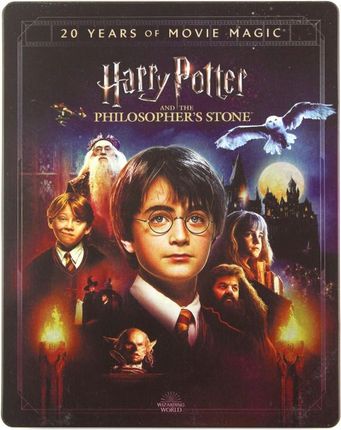 Harry Potter I Kamień Filozoficzny Magical Movie Mode (Steelbook) (Blu-Ray 4K)+(2Xblu-Ray)