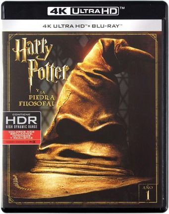 Harry Potter I Kamień Filozoficzny (Blu-Ray 4K)+(Blu-Ray)