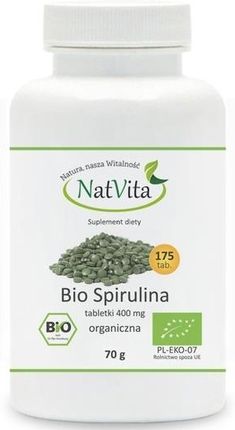 NatVita Spirulina (algi) 400mg 175 tabl.