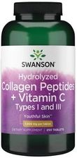 Swanson Hydrolizowany kolagen I i III + C 250tabl.