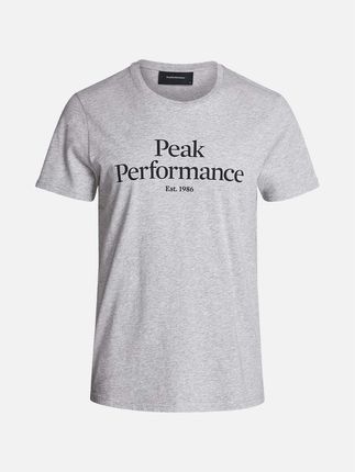 T Shirt Peak Performance M Original Tee - szary