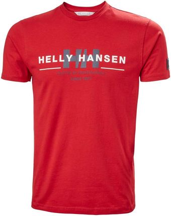 T-Shirt Helly Hansen Rwb Graphic T-Shirt - czerwony