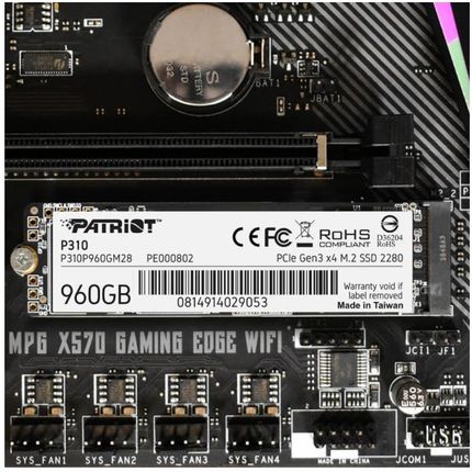 Patriot P310 960GB M.2 (P310P960GM28)