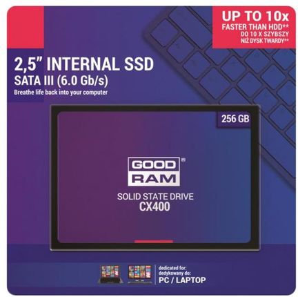 GoodRam CX400 256GB 2,5" (SSDPR-CX400-256)