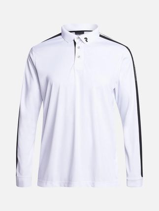 Koszulka polo Peak Performance M Player Polo LS - biały/czarny
