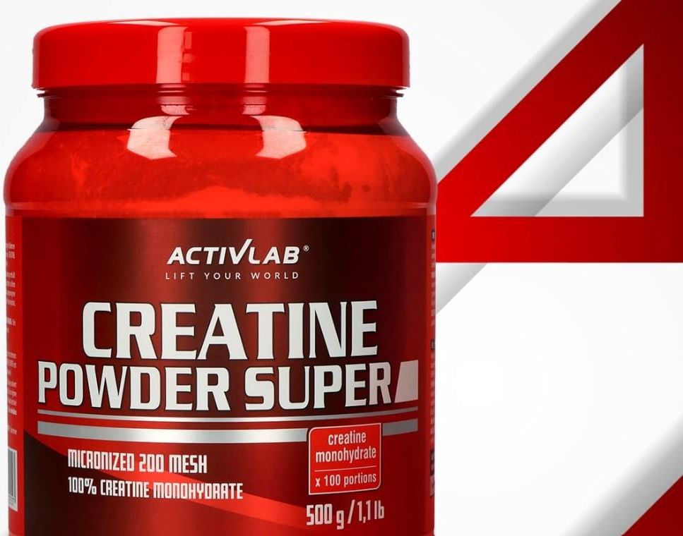 Activlab Creatine Powder Super 500G Pomarańcza - zdjęcie 2 Activlab Creatine Powder Super 500G Pomarańcza