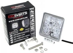 Zdjęcie Einparts Automotive Lampa Epwl112 27W Cree 60 Degrees Square White - Kościan