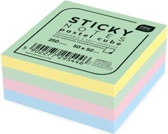 Zdjęcie Interdruk Blok Karteczek Samoprzylepnych 50 X Mm 250 Kartek - Chełmno