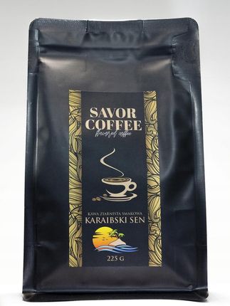 Kawa Ziarnista Karaibski Sen Savor Coffee 225g