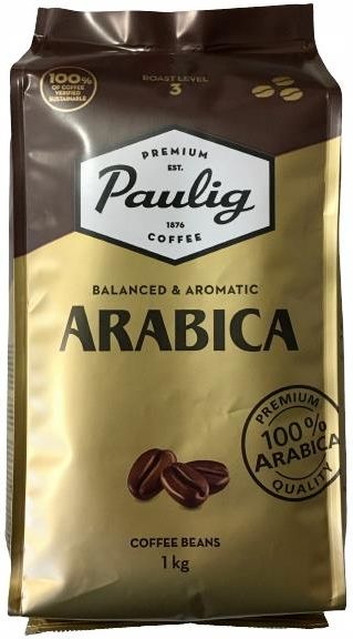 Kawa Paulig Arabica Kawa Ziarnista 1kg - Ceny i opinie - Ceneo.pl