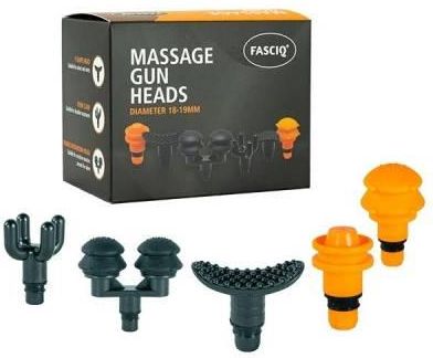 Zestaw 6 wymiennych nakładek do pistoletu do masażu FASCIQ® Massage Gun Mini