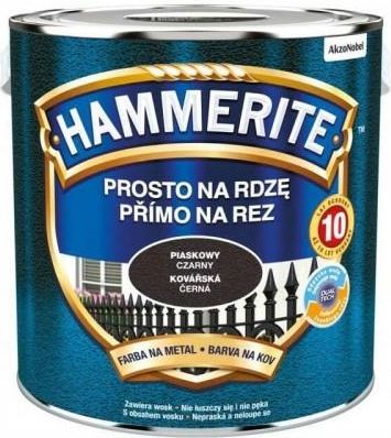 Hammerite Farba Na Rdzę Piaskowy Czarny 2,5L