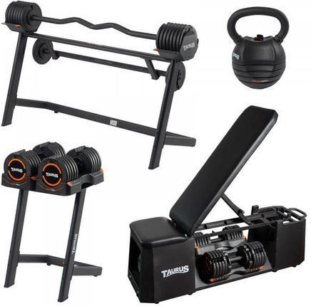 Taurus Selectabell Bench And Weight Set Bank & 2X 25Kg Hantel