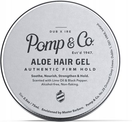 Pomp&Co. Żel Do Włosów Aloe Hair Gel 75 Ml