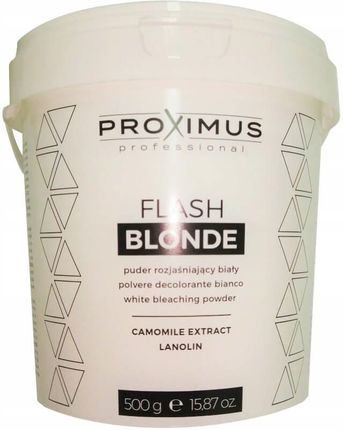 Proximus Cosmetics Rozjaśniacz Flash Blonde Bezpyłowy Do Włosów 500G