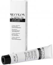 Be Hair Becolor Farba Do Włosów 12 Minutowa Z Kawiorem Keratyną Kolagenem Kolor Farby Color 1.0 Czarny 100 ml