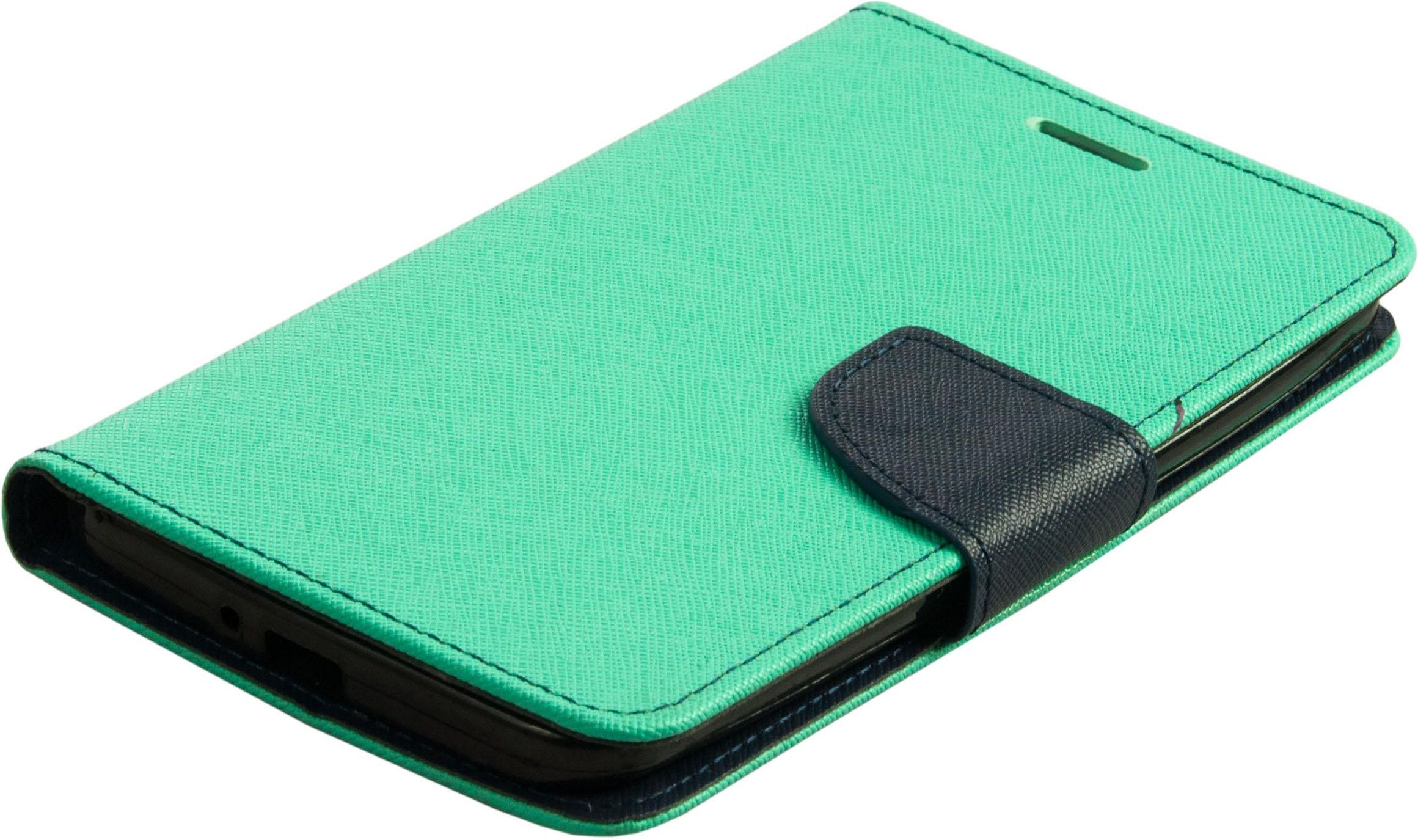 Smart Fancy Bok do Asus ZenFone Go ZB552KL Miętowy - Etui na telefon
