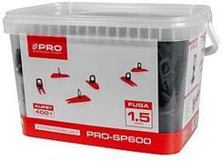 Zdjęcie Pro System Poziomujący Klipsy 1,5Mm 400Szt + Wiadro 5L - Opole