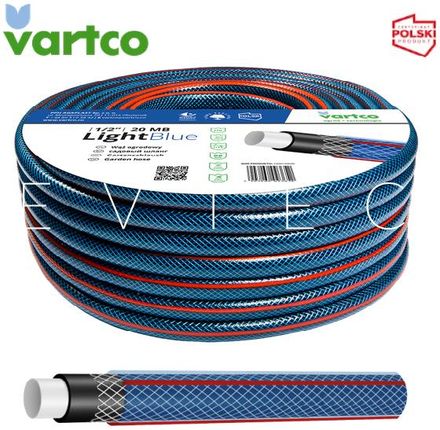 Wąż ogrodowy VARTCO LIGHT BLUE 3/4" 50 mb