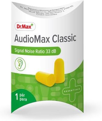 AudioMax Classic Dr Max, stopery do uszu, 2 szt.