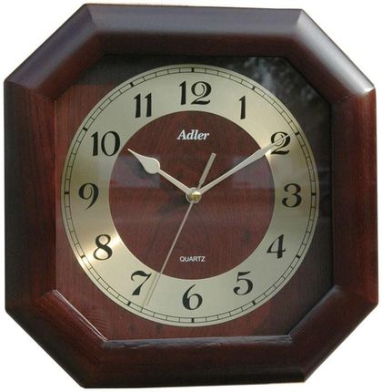 Zegar ścienny drewniany kwarcowy  Adler  21148