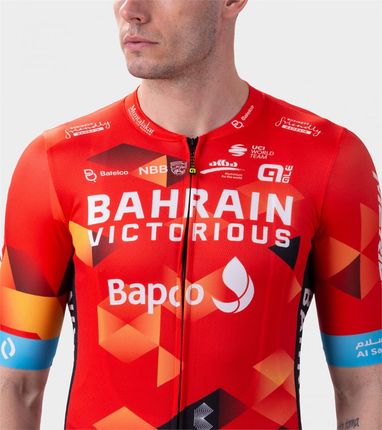 Ale Cycling Koszulka Bahrain Victorious Czerwony R. 3Xl