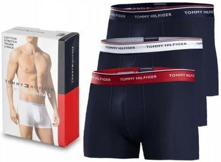 Bokserki Underwear Tommy Hilfiger 3-Pack GRANATOWE