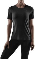 Zdjęcie Cep Compression Koszulka Sportowa Krótki Rękaw Damska t Czarny - Sobótka