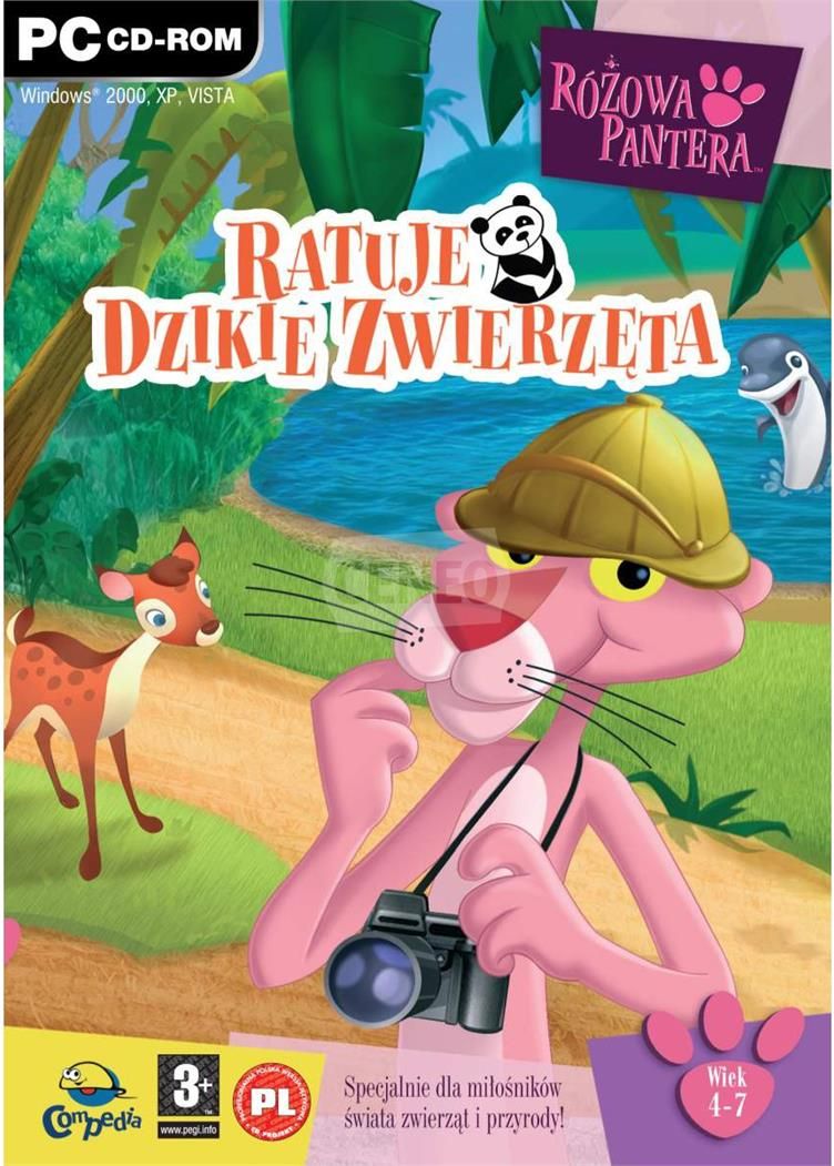 Różowa Pantera ratuje dzikie zwierzęta (Gra PC) - Ceneo.pl