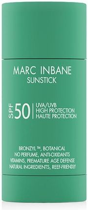 MARC INBANE Sunstick SPF50 Ocean Green 15g - Krem przeciwsłoneczny w sztyfcie (kamufluje zaczerwienienia)