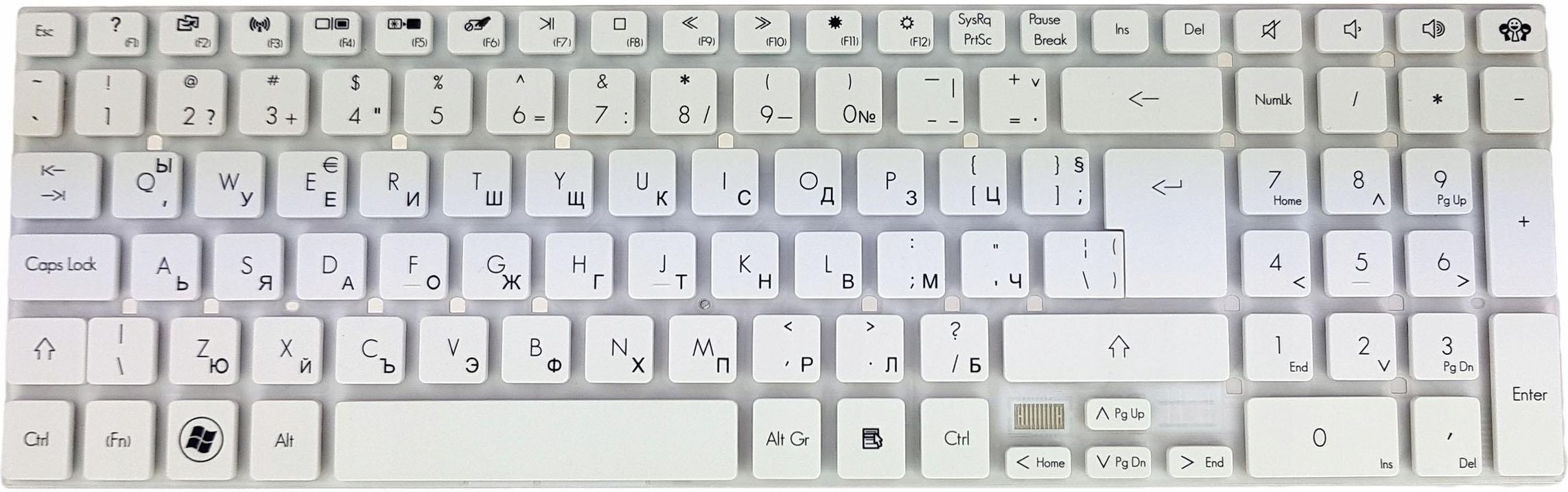 Podzespoły do laptopa PACKARD BELL KLAWIATURA TS11SB LV11HC TV11HC ...