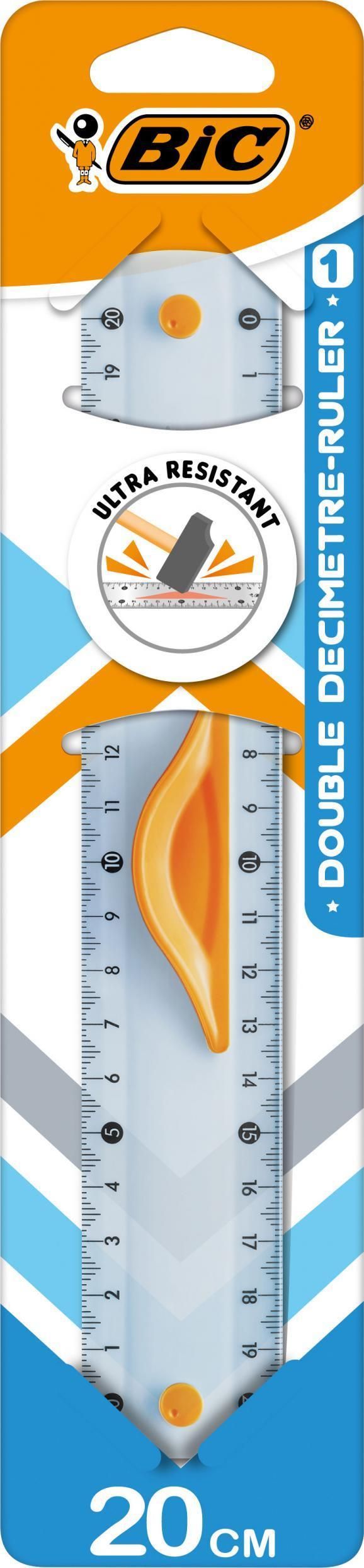 Bic Linijka Double Ruler 20cm 1szt Blister Ceny I Opinie Ceneopl 8072