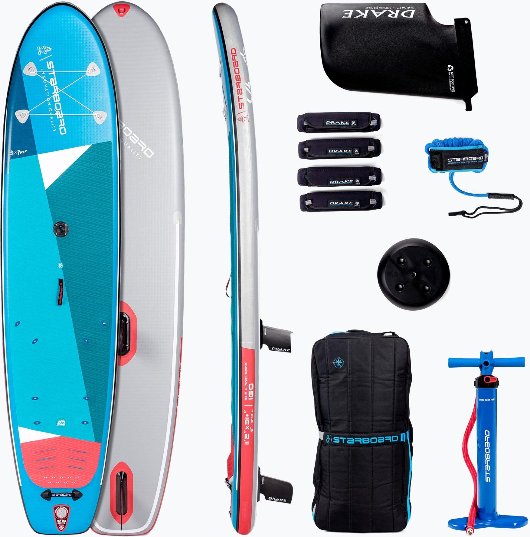 Starboard Deska Sup Igo Inflatable Zen S.C. Niebieski - Ceny i