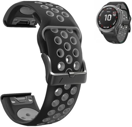 BestAccessories PERFOROWANY PASEK DO GARMIN FENIX 5X / 6X / 7X KOLOROWY PASEK DO GARMIN FENIX 7X / 6X / 5X / 3 / 3HR