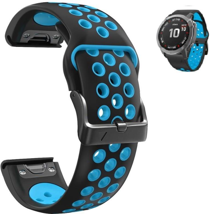 BestAccessories PERFOROWANY PASEK DO GARMIN FENIX 5X 6X 7X