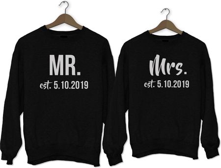 MR and MRS - Zestaw bluz bez kapturem