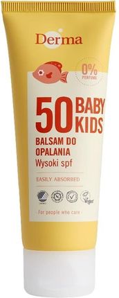 Derma Sun Kids Spf50 Balsam Przeciwsłoneczny Dla Dzieci 75Ml