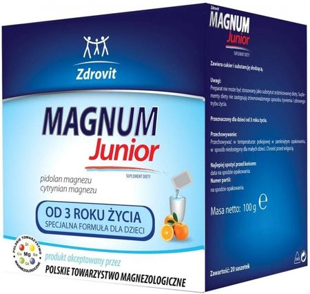 Zdrovit Magnum Junior 20 sasz
