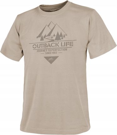 Helikon-Tex Koszulka Outback Life T-Shirt - Beżowa M