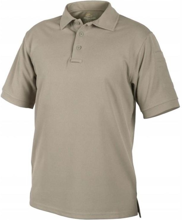 Helikon Cotton T-Shirt – Classic Casual Tee In Khaki, Sizes S-3XL (Chest 35-47 Inch)