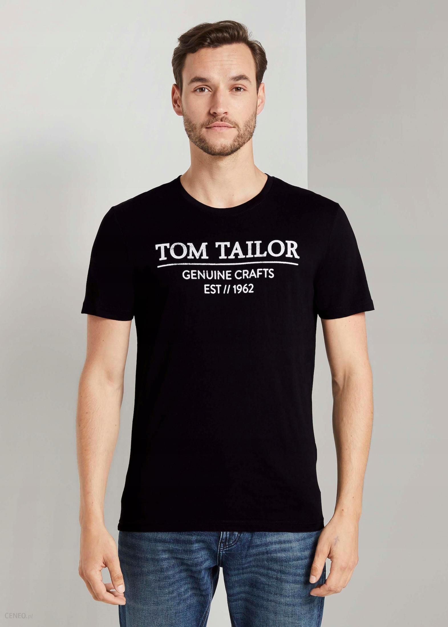 gyldige Sobriquette højde Tom Tailor Tee - Black - Ceny i opinie - Ceneo.pl