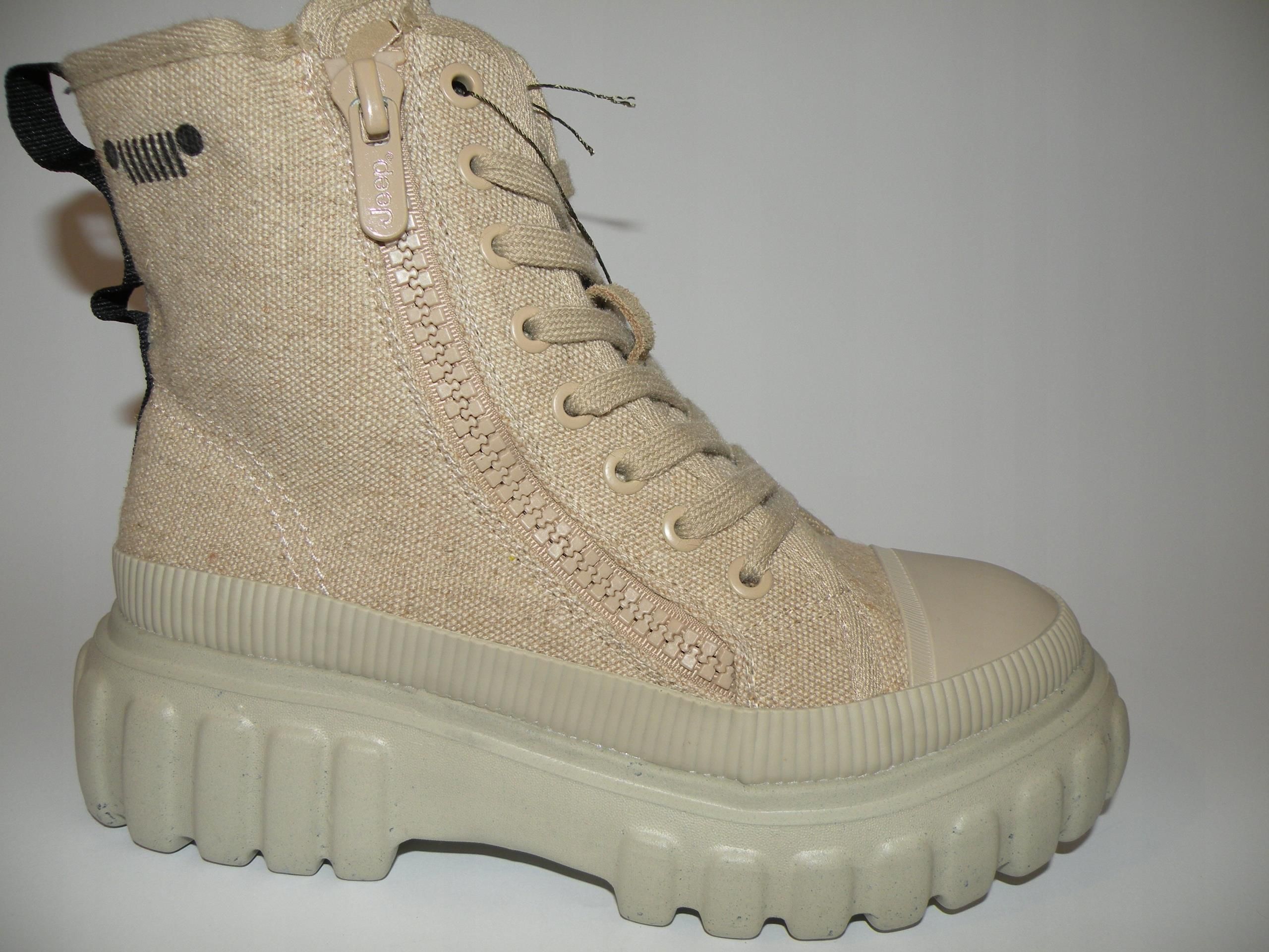Lekkie Lniane Jeep Sahara Boot Jl 21543A R.40 - Ceny i