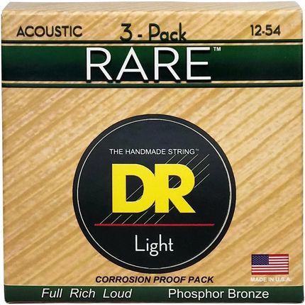 DR Strings RPM-12 Rare 3-Pack