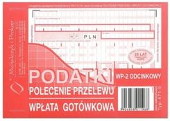 Zdjęcie Podatki Polecenie Przelewu 80 Kartek - Goleniów