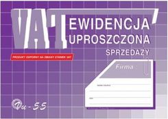 Zdjęcie Ewidencja Uproszczona Sprzedaży 32 Strony - Goleniów