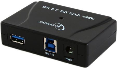 Gembird Hub USB 3.0 4-porty + zasilacz (UHB-C345)